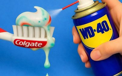 Bland WD40 med tannkrem og tjen penger! Milliarder av mennesker vet det ikke engang!
