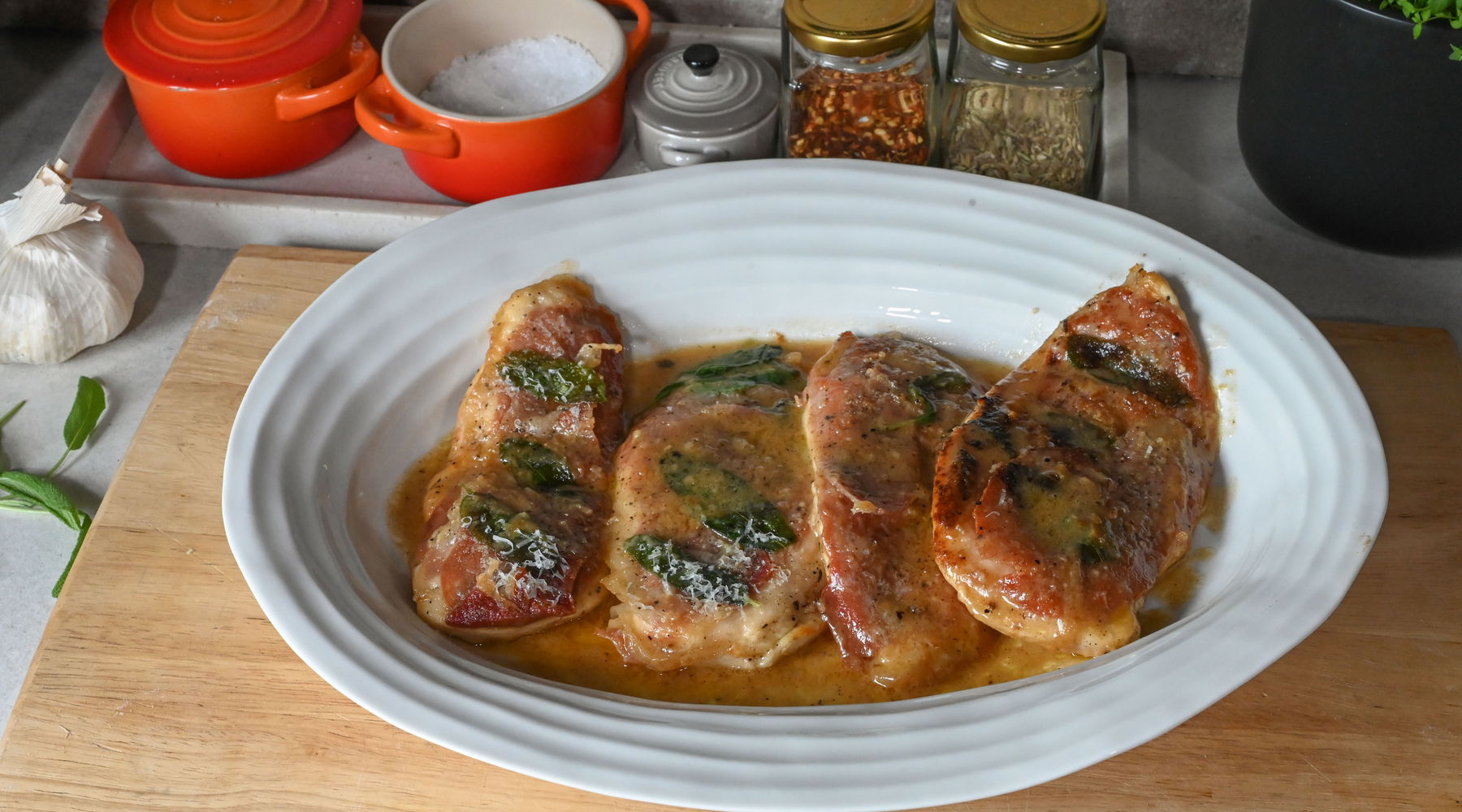 Saltimbocca di Pollo – Deilig Italiensk kyllingrett!