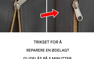 Glidelås blokkert: hvordan fikse det (selv når du er ute) uten å måtte kaste klærne dine