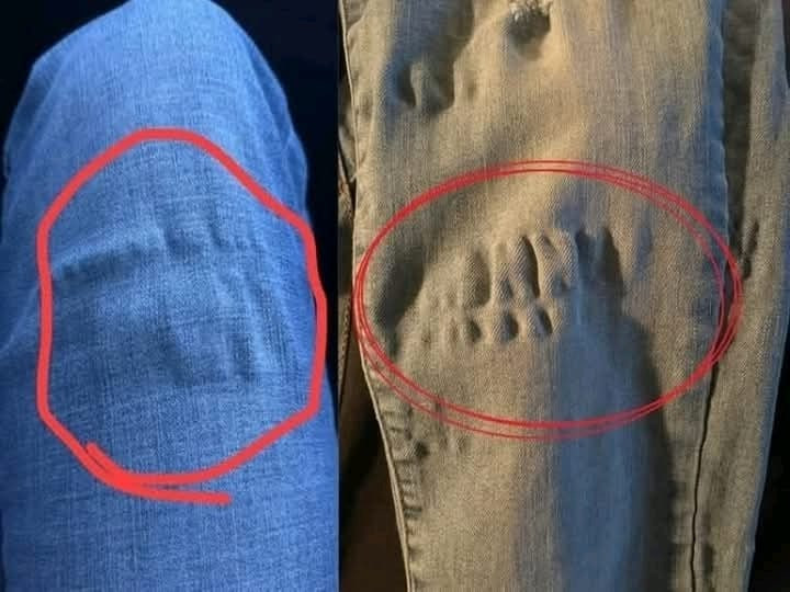 Hvorfor får jeans rare krusninger etter vask?