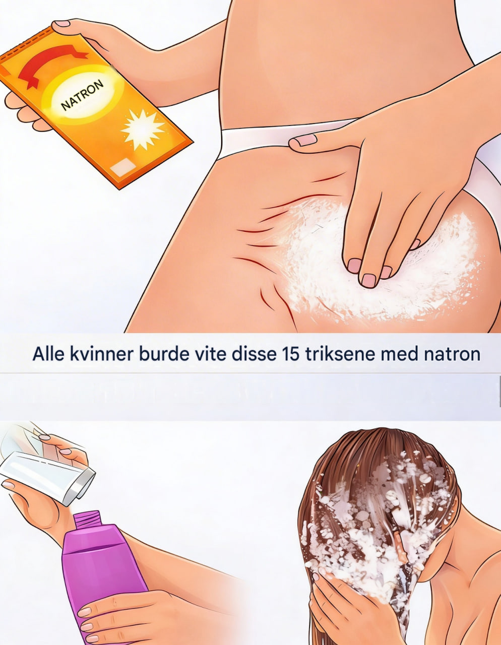 Den lille hvite boksen i spiskammerset ditt: 13 hverdagslige natronideer for naturlig skjønnhet, komfort og friskhet i hjemmet