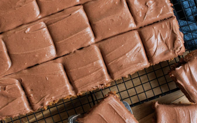 Kefirkake med sjokoladekrem