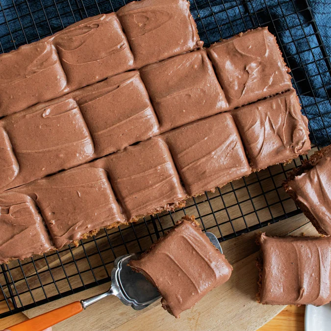 Kefirkake med sjokoladekrem