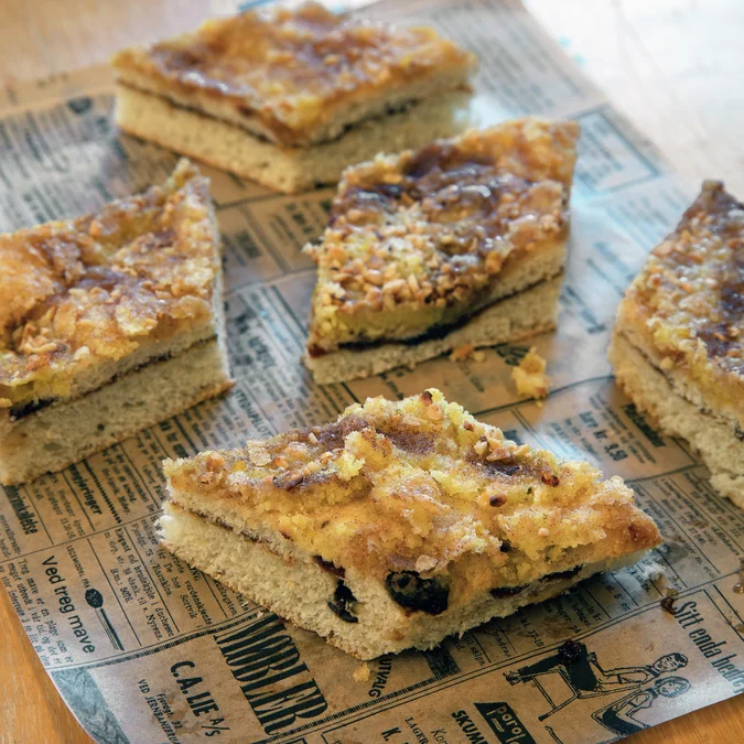 Tekake med smørkrem