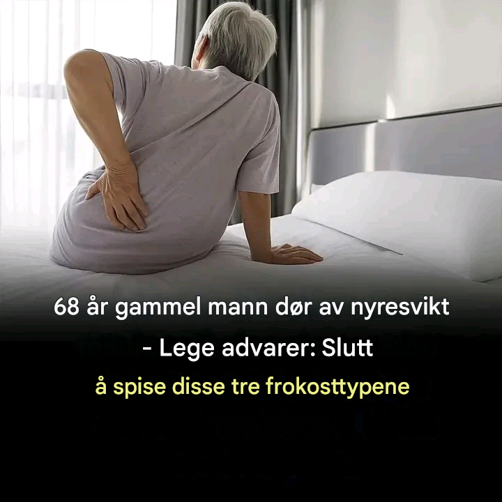 De 3 typene frokost som kan skade nyrene dine