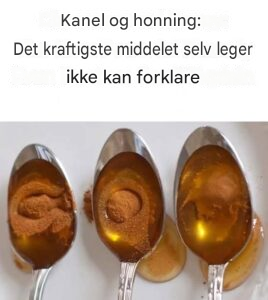 Kanel og honning: Et kraftig naturlig middel