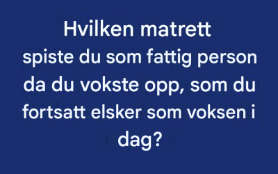 Noen ting smeller alltid.