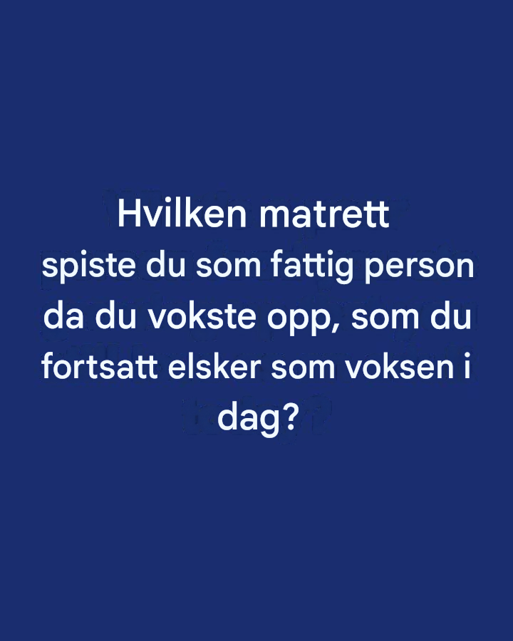 Noen ting smeller alltid.