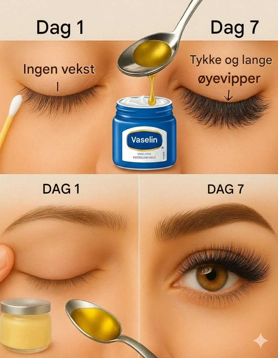 Slik fikk jeg øyevippene mine til å vokse naturlig på bare 3 dager