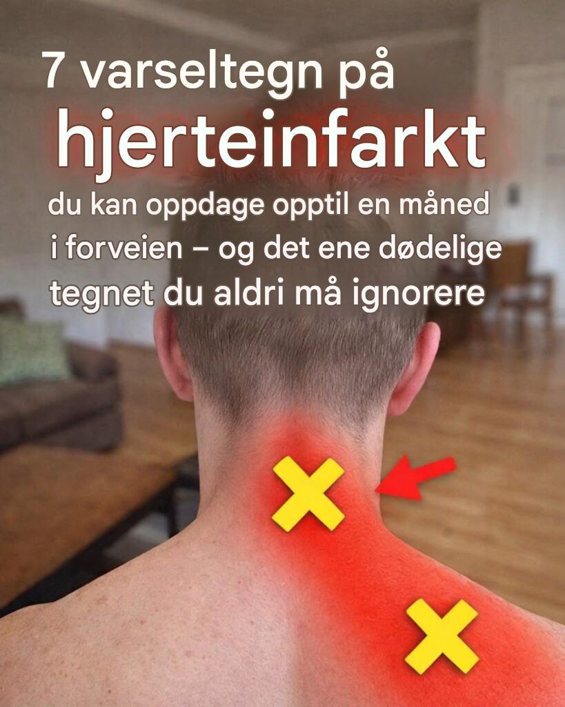 Varseltegn på hjerteinfarkt du kan legge merke til uker tidligere og det ene signalet du aldri bør ignorere