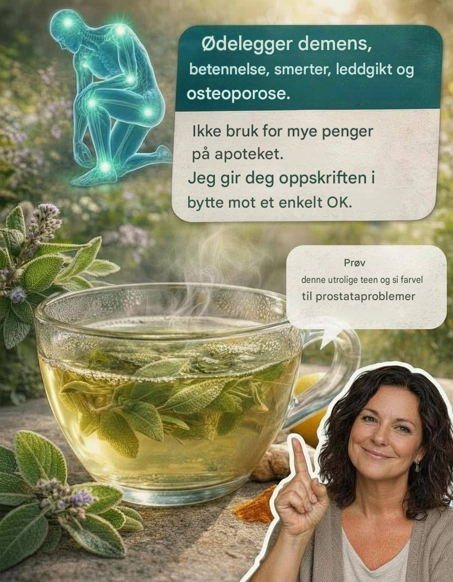 Ødelegger demens, betennelse, leddsmerter og osteoporose. Sparer penger på apoteket.