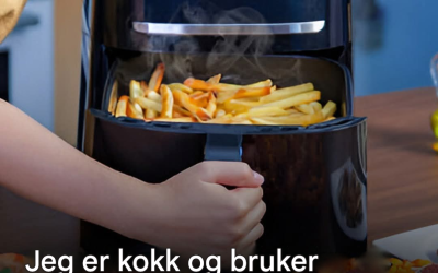 Jeg er kokk og bruker airfryeren min hver dag: her er 7 enkle oppskrifter du kan gjenskape