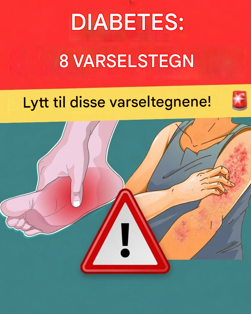 8 tegn på diabetes: handle før det er for sent!