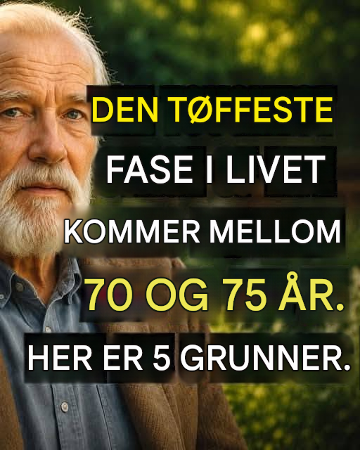 Mellom 70 og 75 år: 5 aspekter som kan gjøre denne fasen mer utfordrende