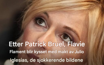 Po Patricku Bruelu, Flavie Flament został siłą pocałowany przez Julio Iglesiasa; szokujące zdjęcia wywołały poruszenie: „To napaść!”
