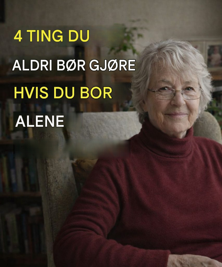 Jeg er 73 år gammel, jeg bor alene og jeg føler meg tilfreds: 4 tips…