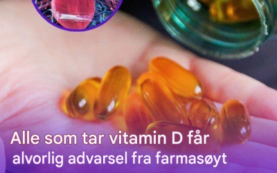 Farmasøyt advarer alle som tar vitamin D