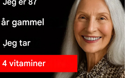 De 4 vitaminene denne 87 år gamle kvinnen tar for å holde seg aldret (og det kan du også)