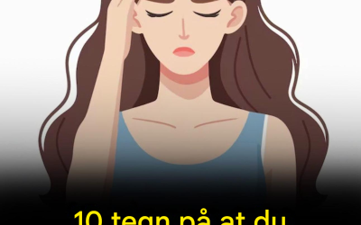 10 tegn på at du ikke drikker nok vann