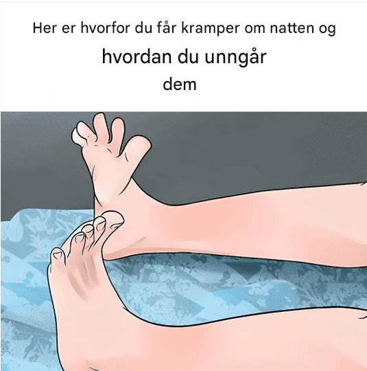 Dette er grunnen til at vi får kramper om natten