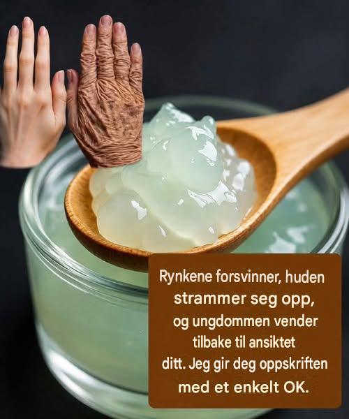 Rynker forsvinner, huden strammes, og ungdommen vender tilbake til ansiktet ditt! For å fortsette å motta oppskriftene mine, bare si… Takk!