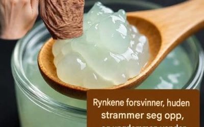 Rynker forsvinner, huden strammes, og ungdommen vender tilbake til ansiktet ditt! For å fortsette å motta oppskriftene mine, bare si… Takk!