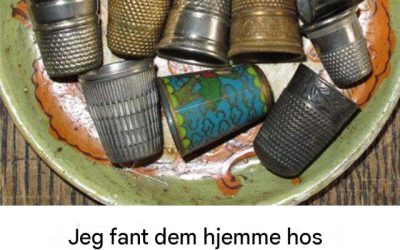 Jeg fant dem hjemme hos bestemoren min, og jeg aner ikke hva de er.