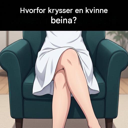 Hvorfor krysser kvinner beina når de sitter? Hva psykologien avslører om denne hverdagsgesten