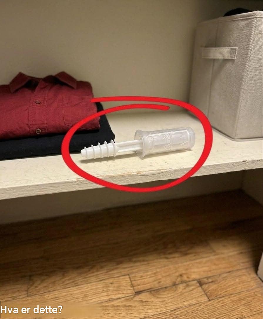 I kveld åpnet jeg kottet til kona mi og fant dette.